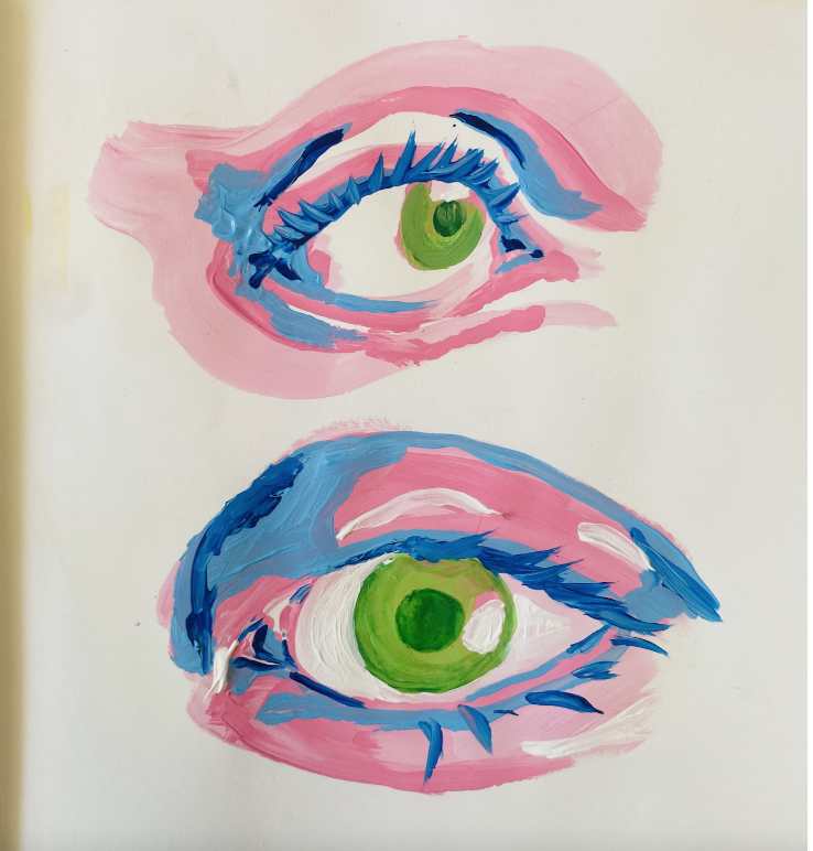 Eye painting